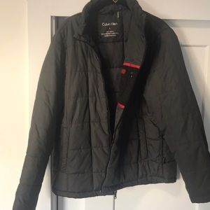 Men’s Calvin Klein water resistant quilted jacket